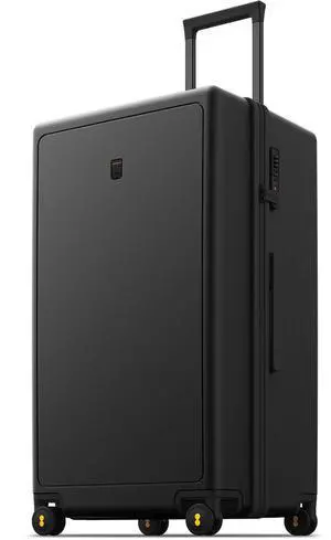 LEVEL8 Trunk Luggages, Large Suitcase 28 Inch Luggage with Spinner Wheels, Luminous Textured Checked Lightweight Hard Shell with Tsa Lock, Black LEVEL8 Trunk Luggages, Large Suitcase 28 Inch Luggage with Spinner Wheels, Luminous Textured Checked Lightweight Hard Shell with Tsa Lock, Black