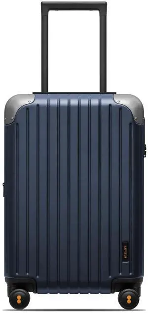 LEVEL8 Carry on Luggage Airline Approved, Hardshell Suitcases with Spinner Wheels, Lightweight PC Luggage, 20 inch, Blue LEVEL8 Carry on Luggage Airline Approved, Hardshell Suitcases with Spinner Wheels, Lightweight PC Luggage, 20 inch, Blue