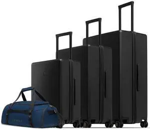 LEVEL8 Luminous Luggage Sets 3 Piece with Water Resistant Travel Duffle Bag, (20/24/28) LEVEL8 Luminous Luggage Sets 3 Piece with Water Resistant Travel Duffle Bag, (20/24/28)