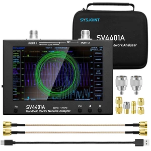 7-Inch NanoVNA SV4401A Vector Network Analyzer, 50KHz-4.4GHz, with 6700mAh Battery & 8GB Storage 7-Inch NanoVNA SV4401A Vector Network Analyzer, 50KHz-4.4GHz, with 6700mAh Battery & 8GB Storage