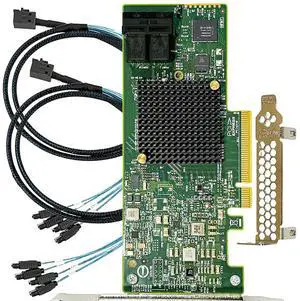 SAS HBA Card Compatible with LSI 9300-8i IT Mode PCIe SATA Expansion Card, 8-Port 12Gbps PCIe 3.0, SAS Expander Support, HBA Controller with 2X SFF-8643 to 4X SATA Cables for ZFS TrueNAS unRAID NAS SAS HBA Card Compatible with LSI 9300-8i IT Mode PCIe SATA Expansion Card, 8-Port 12Gbps PCIe 3.0, SAS Expander Support, HBA Controller with 2X SFF-8643 to 4X SATA Cables for ZFS TrueNAS unRAID NAS