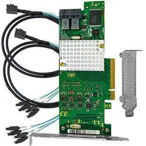 SAS HBA Card Compatible with LSI 9211 & 9300-8i IT Mode PCIe SATA Expansion Card, SAS Expander Support, 8-Port 12Gbs PCIe 3.0, HBA Controller with 2X SFF-8643 to 4X SATA Cables for NAS TrueNAS unRAID SAS HBA Card Compatible with LSI 9211 & 9300-8i IT Mode PCIe SATA Expansion Card, SAS Expander Support, 8-Port 12Gbs PCIe 3.0, HBA Controller with 2X SFF-8643 to 4X SATA Cables for NAS TrueNAS unRAID