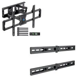 Pipishell Full-Motion TV Wall Mount for Most 3775 Inch TVs up to 100 lbs, Universal TV Wall Mount Extension Bracket Pipishell Full-Motion TV Wall Mount for Most 3775 Inch TVs up to 100 lbs, Universal TV Wall Mount Extension Bracket