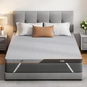 Amada Firm Mattress Topper Full-Dual Firmness, 3" Bed Topper with Extra Firm & Firm Zones, Dual Sided High-Density Memory Foam Mattress Pad for Back Pain, Non-Slip & Removable Cover, 54"×75" Amada Firm Mattress Topper Full-Dual Firmness, 3" Bed Topper with Extra Firm & Firm Zones, Dual Sided High-Density Memory Foam Mattress Pad for Back Pain, Non-Slip & Removable Cover, 54"×75"