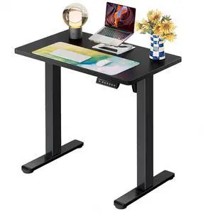 ErGear Height Adjustable Electric Standing Desk, 32 x 19 Inches Sit Stand up Desk, Memory Computer Home Office Desk, Black ErGear Height Adjustable Electric Standing Desk, 32 x 19 Inches Sit Stand up Desk, Memory Computer Home Office Desk, Black