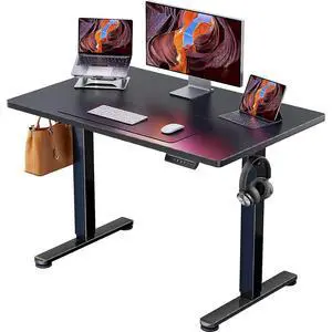 ErGear Height Adjustable Electric Standing Desk, 40 x 24 Inches Sit Stand up Desk, Memory Computer Home Office Desk, Black ErGear Height Adjustable Electric Standing Desk, 40 x 24 Inches Sit Stand up Desk, Memory Computer Home Office Desk, Black