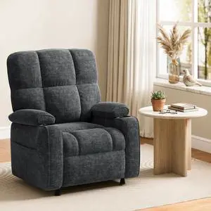 Pipishell Power Recliner Chair for Adults, One-Touch Synchronized Reclining, Oeko-TEX Chenille Fabric Electric Recliner with Remote USB Ports, Cup Holder & Side Pockets, for Living Room & Bedroom Pipishell Power Recliner Chair for Adults, One-Touch Synchronized Reclining, Oeko-TEX Chenille Fabric Electric Recliner with Remote USB Ports, Cup Holder & Side Pockets, for Living Room & Bedroom