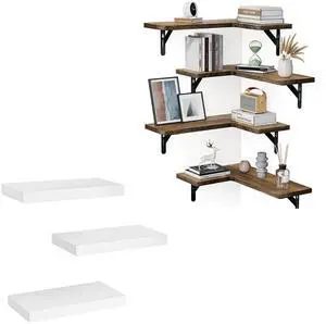 AMADA HOMEFURNISHING Floating Shelves, Shelves for Wall Decor AMADA HOMEFURNISHING Floating Shelves, Shelves for Wall Decor