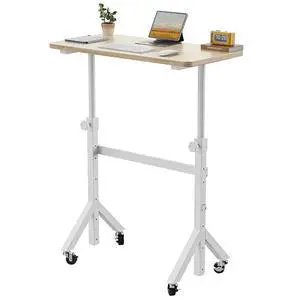 ErGear Small Standing Desk Adjustable Height, 6 Height Settings Up to 46.5, Walking Pad Desk with Triangular Leg Design, Smooth Mobility with Lockable Wheels, Standing Desk for Walking Pad ErGear Small Standing Desk Adjustable Height, 6 Height Settings Up to 46.5, Walking Pad Desk with Triangular Leg Design, Smooth Mobility with Lockable Wheels, Standing Desk for Walking Pad