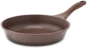 Nonstick Frying Pan Skillet, Non Stick Omelette Pan, Healthy Stone Cookware Chef's Pan PFOA Free, Toffee Brown (9.5 Inch) Nonstick Frying Pan Skillet, Non Stick Omelette Pan, Healthy Stone Cookware Chef's Pan PFOA Free, Toffee Brown (9.5 Inch)