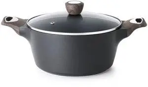 Nonstick Stock Pot with Lid, 2.6/4.5/6.6/8.5/11 QT Soup Pot Casserole Pot, Healthy Pasta Pot, Large Deep Cooking Pot, Big Sauce Pot Stew Pot, Induction Compatible, PFOA PFOS APEO Free, Black Nonstick Stock Pot with Lid, 2.6/4.5/6.6/8.5/11 QT Soup Pot Casserole Pot, Healthy Pasta Pot, Large Deep Cooking Pot, Big Sauce Pot Stew Pot, Induction Compatible, PFOA PFOS APEO Free, Black