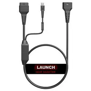 LAUNCH X431 DoIP Adapter Connector Cable, USB and 16 PIN Male to Female Cable, Doip Adpator for X431 Launch Scanner Compatible with PROS V 5.0, PRO3 V+, CRP919XBT, PRO3 APEX, PRO Dyno LAUNCH X431 DoIP Adapter Connector Cable, USB and 16 PIN Male to Female Cable, Doip Adpator for X431 Launch Scanner Compatible with PROS V 5.0, PRO3 V+, CRP919XBT, PRO3 APEX, PRO Dyno