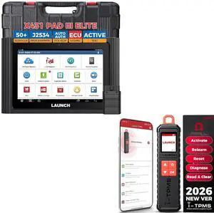 Launch X431 PADIII Scan Tool Global Ver, with Launch X431 i-TPMS TSGUN Handheld Tire Pressure Detector Tool Launch X431 PADIII Scan Tool Global Ver, with Launch X431 i-TPMS TSGUN Handheld Tire Pressure Detector Tool