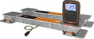 Gallagher W-0 Livestock Scale Bundle | Includes W-0 Digital Weigh Scale & 11,000 lb Heavy-Duty Load Bars | Portable, Chute-Mount System for Cattle & Livestock Gallagher W-0 Livestock Scale Bundle | Includes W-0 Digital Weigh Scale & 11,000 lb Heavy-Duty Load Bars | Portable, Chute-Mount System for Cattle & Livestock