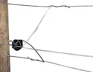 Gallagher Wire Mounted Pinlock 12 inch Offset Electric Fence Insulators | 10 Pack | Secure Electric Fence Offset Insulators for Existing Wire Fences Gallagher Wire Mounted Pinlock 12 inch Offset Electric Fence Insulators | 10 Pack | Secure Electric Fence Offset Insulators for Existing Wire Fences