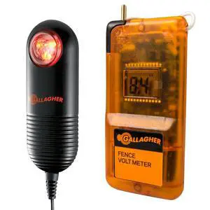 Gallagher Fence Tester + Live Fence Indicator Bundle | Includes Digital Volt Reader & Flashing Fence Monitor | Check Voltage On Demand & Monitor Fence Status at a Glance | Fast Troubleshooting Kit Gallagher Fence Tester + Live Fence Indicator Bundle | Includes Digital Volt Reader & Flashing Fence Monitor | Check Voltage On Demand & Monitor Fence Status at a Glance | Fast Troubleshooting Kit