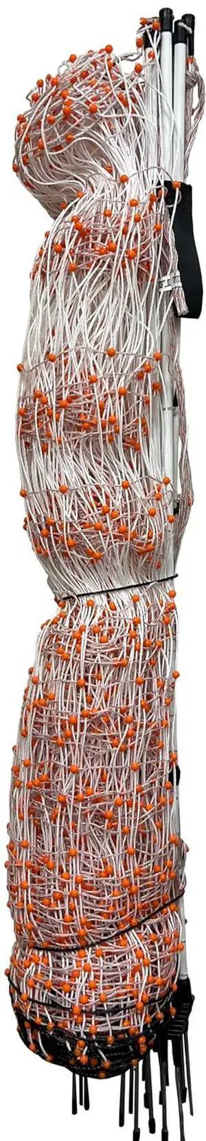 Gallagher 48" x 164' Electric Poultry Netting | Chicken Fence Repels Predators, 9 Mixed Metal Strands for 48x More Conductivity and Consistent Voltage, Sturdy Wire Fencing Keeps Poultry Safe Gallagher 48" x 164' Electric Poultry Netting | Chicken Fence Repels Predators, 9 Mixed Metal Strands for 48x More Conductivity and Consistent Voltage, Sturdy Wire Fencing Keeps Poultry Safe