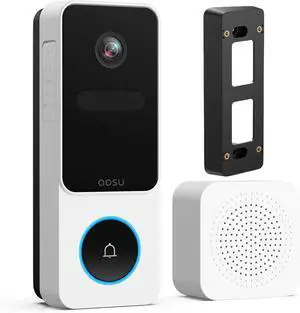 AOSU Solar Security Camera Outdoor and Doorbell Camera Wireless AOSU Solar Security Camera Outdoor and Doorbell Camera Wireless