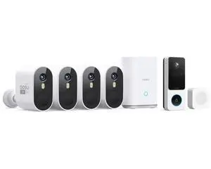 2K WirelessCam Pro System 4-Cam-Kit + 2K Doorbell Camera 2K WirelessCam Pro System 4-Cam-Kit + 2K Doorbell Camera