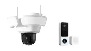 AOSU Floodlightcam Pro Wired + 2K New Doorbell Camera (3:4 Aspect Ratio) - No Monthly Fee AOSU Floodlightcam Pro Wired + 2K New Doorbell Camera (3:4 Aspect Ratio) - No Monthly Fee