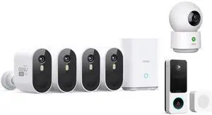 2K WirelessCam Pro System 4-Cam-Kit + Doorbell Camera + Indoor Camera 2K WirelessCam Pro System 4-Cam-Kit + Doorbell Camera + Indoor Camera