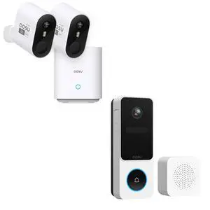aosu 2K WirelessCam Pro System 2-Cam-Kit + 2K Doorbell Camera (Doorbell Camera Doesn't Connect to Pro's aosuBase) aosu 2K WirelessCam Pro System 2-Cam-Kit + 2K Doorbell Camera (Doorbell Camera Doesn't Connect to Pro's aosuBase)