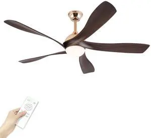Ceiling Fans with Lights Remote Control 56" Modern LED Ceiling Fan with Lights Reversible DC Motor, Dimmable 3CCT Quiet Ceiling Fan for Covered Patios Living Room Ceiling Fans with Lights Remote Control 56" Modern LED Ceiling Fan with Lights Reversible DC Motor, Dimmable 3CCT Quiet Ceiling Fan for Covered Patios Living Room