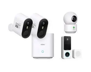 aosu 2K WirelessCam Pro System 2-Cam-Kit + Indoor Camera + Doorbell Camera aosu 2K WirelessCam Pro System 2-Cam-Kit + Indoor Camera + Doorbell Camera
