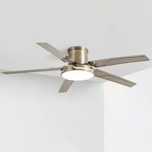 Antique Ceiling Fan with Lights Stainless Steel Flush Mount Ceiling Fan 42 Inch Low Profile Remote Ceiling Fan Light LED Mute Ceiling Fans with Lights for Bedroom Antique Ceiling Fan with Lights Stainless Steel Flush Mount Ceiling Fan 42 Inch Low Profile Remote Ceiling Fan Light LED Mute Ceiling Fans with Lights for Bedroom