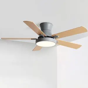 Flush Mount Ceiling Fan with Lights Wood Modern Ceiling Fan with Remote 42 Inch Mute Ceiling Fans with Lights for Bedroom Outdoor Ceiling Fans for Patios with Light Flush Mount Ceiling Fan with Lights Wood Modern Ceiling Fan with Remote 42 Inch Mute Ceiling Fans with Lights for Bedroom Outdoor Ceiling Fans for Patios with Light