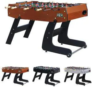 KICK Monarch 48" Folding Foosball Table Compact Indoor Game Table KICK Monarch 48" Folding Foosball Table Compact Indoor Game Table