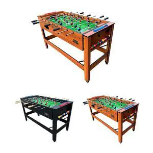 KICK Twain 48" 2-in-1 Multi-Game Table Foosball & Billiards/Pool Table KICK Twain 48" 2-in-1 Multi-Game Table Foosball & Billiards/Pool Table