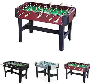 KICK Conquest 48" Foosball Table Compact Indoor Game Table KICK Conquest 48" Foosball Table Compact Indoor Game Table