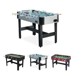 KICK Conquest 48" Foosball Table Compact Indoor Game Table KICK Conquest 48" Foosball Table Compact Indoor Game Table