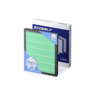 ECOSELF Genuine Replacement Air Purifier Toxin Absorber Filter for HAP602/ HAP602WF Air Purifier Filter, 3-Stage Filtration Repacement for High-Efficient Filtration (1 Pack), Green ECOSELF Genuine Replacement Air Purifier Toxin Absorber Filter for HAP602/ HAP602WF Air Purifier Filter, 3-Stage Filtration Repacement for High-Efficient Filtration (1 Pack), Green