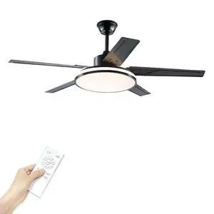 52 inch Large Light Panel Ceiling Fans with Lights and Remote Reversible DC Motor Modern Ceiling Fans 6-Speed 3 CCT Dimmable 5 Blades Ceiling Fans for Living Room Office Patio 52 inch Large Light Panel Ceiling Fans with Lights and Remote Reversible DC Motor Modern Ceiling Fans 6-Speed 3 CCT Dimmable 5 Blades Ceiling Fans for Living Room Office Patio