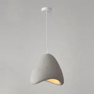 Japanese Style Modern Pendant Light Wabi-Sabi Bird Nest Shape Hanging Light 15.7inch Large Indoor Pendant Lighting E26 Ceiling Pendant Fixtures for Living Room Bedroom Kitchen Japanese Style Modern Pendant Light Wabi-Sabi Bird Nest Shape Hanging Light 15.7inch Large Indoor Pendant Lighting E26 Ceiling Pendant Fixtures for Living Room Bedroom Kitchen