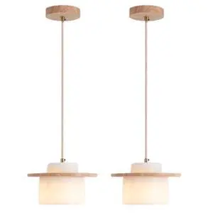 Natural Stone Pendant Lights, Marble Kitchen Island Pendant Lamp 7.8 inch Modern White Hanging Light for Bedroom Dining Room Table Living Room Hallway(E26 Base) Natural Stone Pendant Lights, Marble Kitchen Island Pendant Lamp 7.8 inch Modern White Hanging Light for Bedroom Dining Room Table Living Room Hallway(E26 Base)