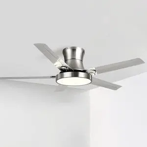 Modern Flush Mount Ceiling Fan with Lights Stainless Steel Ceiling Fans with Lights and Remote 42 Inch 5-Blade Low Profile Ceiling Fan LED Outdoor Ceiling Fan with Light Modern Flush Mount Ceiling Fan with Lights Stainless Steel Ceiling Fans with Lights and Remote 42 Inch 5-Blade Low Profile Ceiling Fan LED Outdoor Ceiling Fan with Light
