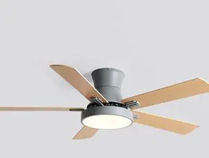 Creative Ceiling Fan with Lights Wood 42 Inch Bedroom Ceiling Fan Smart Remote 3 Color Ceiling Fan Light LED Flush Mount Mute Ceiling Fan Modern Kids Room Low Profile Ceiling Fan Creative Ceiling Fan with Lights Wood 42 Inch Bedroom Ceiling Fan Smart Remote 3 Color Ceiling Fan Light LED Flush Mount Mute Ceiling Fan Modern Kids Room Low Profile Ceiling Fan