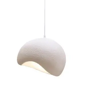 Japanese Bird Nest Shape Pendant Light Modern polystyrene Adjustable Pendant lamp E26 Vintage Semi Flush Mount Ceiling Hanging lamp Concrete Finish for Kitchen Island Bedroom Dining Lighting Japanese Bird Nest Shape Pendant Light Modern polystyrene Adjustable Pendant lamp E26 Vintage Semi Flush Mount Ceiling Hanging lamp Concrete Finish for Kitchen Island Bedroom Dining Lighting