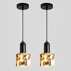 Modern Marble Pendant Lights, Black Kitchen Island Pendant Lamp, Natural Stone LED Hanging Light, for Bedroom Bathroom Dining Room Living Room Hallway Modern Marble Pendant Lights, Black Kitchen Island Pendant Lamp, Natural Stone LED Hanging Light, for Bedroom Bathroom Dining Room Living Room Hallway