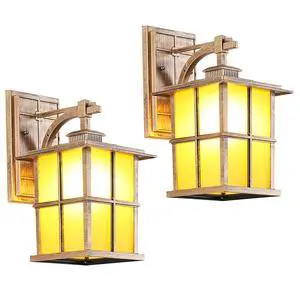 12.5Vintage Outdoor Wall Light Fixture Anti-Rust Aluminum Patio Wall Lanterns IP65 Waterproof Wall Mount Exterior Sconces for House Patio Outside Deck Garage Yard Front Door 12.5Vintage Outdoor Wall Light Fixture Anti-Rust Aluminum Patio Wall Lanterns IP65 Waterproof Wall Mount Exterior Sconces for House Patio Outside Deck Garage Yard Front Door