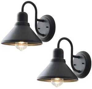 Outdoor Wall Sconce 8.2 Inch Vintage Gooseneck Barn Light Anti-Rust Waterproof Iron Porch Wall Lights Farmhouse Wall Mount Exterior Light Fixture for Garage Patio Doorway Outdoor Wall Sconce 8.2 Inch Vintage Gooseneck Barn Light Anti-Rust Waterproof Iron Porch Wall Lights Farmhouse Wall Mount Exterior Light Fixture for Garage Patio Doorway