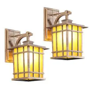 12" Outdoor Wall Lantern Waterproof Anti-Rust Aluminum Porch Lights with Soft Light Glass Shade Vintage E26 Exterior Wall Light for Porch House Garage 12" Outdoor Wall Lantern Waterproof Anti-Rust Aluminum Porch Lights with Soft Light Glass Shade Vintage E26 Exterior Wall Light for Porch House Garage