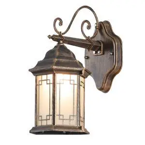 13 inch Vintage Outdoor Wall Lights Aluminum Exterior Porch Wall Sconce with Soft Light Glass lampshade E26 Waterproof Outdoor Lantern for Garage Front Porch Entryway Patio 13 inch Vintage Outdoor Wall Lights Aluminum Exterior Porch Wall Sconce with Soft Light Glass lampshade E26 Waterproof Outdoor Lantern for Garage Front Porch Entryway Patio