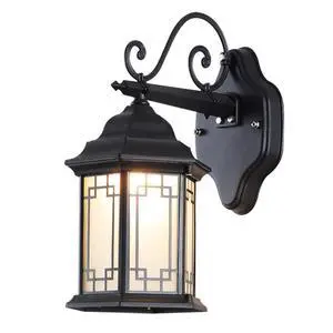 13 inch Vintage Outdoor Wall Lights Aluminum Exterior Porch Wall Sconce with Soft Light Glass lampshade E26 Waterproof Outdoor Lantern for Garage Front Porch Entryway Patio 13 inch Vintage Outdoor Wall Lights Aluminum Exterior Porch Wall Sconce with Soft Light Glass lampshade E26 Waterproof Outdoor Lantern for Garage Front Porch Entryway Patio