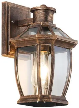 Outdoor Wall Lanterns Aluminum Exterior Waterproof Wall Light Vintage Porch Wall Lighting with Clear Glass Shade for Porch Front Door Way Garage Patio Outdoor Wall Lanterns Aluminum Exterior Waterproof Wall Light Vintage Porch Wall Lighting with Clear Glass Shade for Porch Front Door Way Garage Patio