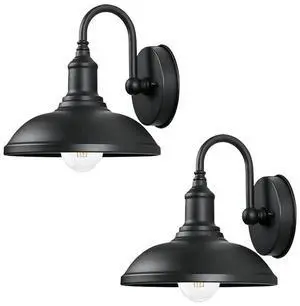 Vintage Outdoor Wall Lights 9.4 Inch Black Iron Wall Sconce IP54 Waterproof Outdoor Wall Lamp Wall Mount Farmhouse Exterior Wall Lanterns for Porch Garage Patio Vintage Outdoor Wall Lights 9.4 Inch Black Iron Wall Sconce IP54 Waterproof Outdoor Wall Lamp Wall Mount Farmhouse Exterior Wall Lanterns for Porch Garage Patio