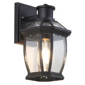 Outdoor Wall Lanterns Aluminum Exterior Waterproof Wall Light Vintage Porch Wall Lighting with Clear Glass Shade for Porch Front Door Way Garage Patio Outdoor Wall Lanterns Aluminum Exterior Waterproof Wall Light Vintage Porch Wall Lighting with Clear Glass Shade for Porch Front Door Way Garage Patio
